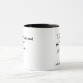 タフガイのフィニッシャーのマグ マグカップ (中央)