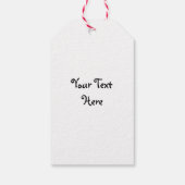 タフガイ衣服ピンクブレストガン認識度 ギフトタグ (裏面)