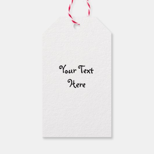 タフガイ衣服ピンクブレストガン認識度 ギフトタグ (裏面)