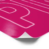 タフガイ衣服ピンクブレストガン認識度 ポスター (コーナー)