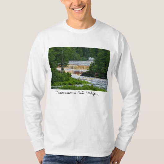 タフクアメノンロワー滝 Tシャツ (正面)