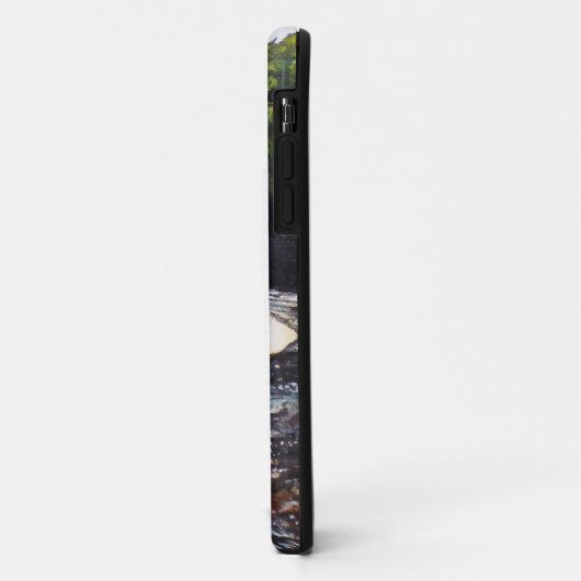 タフクアメノン滝アクリル絵画ズ Case-Mate iPhoneケース (裏面/左)