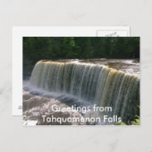 タフクアメノン滝 ポストカード (正面/裏面)