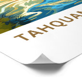 タフクアメノン秋州パークトラベルプリント ポスター (角)