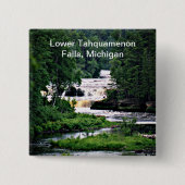 タフクアメノン秋州パークローワー秋、ミシガン 缶バッジ (正面)