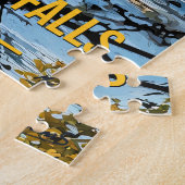 タフクアメノン秋州パークヴィンテージポスターパズル ジグソーパズル (側面)