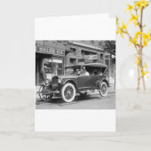 タフタイヤ、1922年 カード (黄色い花)