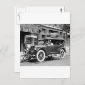 タフタイヤ， 1922 ポストカード (正面/裏面)