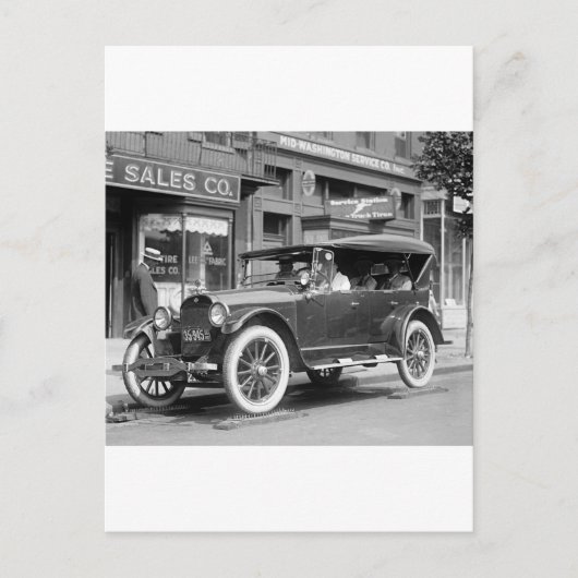 タフタイヤ， 1922 ポストカード (正面)