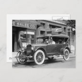 タフタイヤ， 1922 ポストカード (正面/裏面)