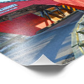 タフツビルカバーブリッジ(バーモント8x10) フォトプリント (角)