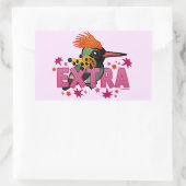 タフテッドコケットは*EXTRA* 長方形シール (バッグ)