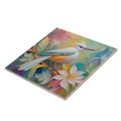 タフテッドゴールデンランピングファンタジー鳥 タイル (側面)