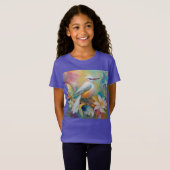タフテッドゴールデンランピングファンタジー鳥 Tシャツ (正面フル)