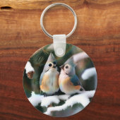 タフテッドタイトマウスカップル キーホルダー (裏面)