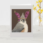 タフテッドタイトマウスカードのミロ カード (黄色い花)