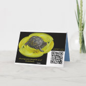 タフテッドタイトマウスソングバードパパ誕生日 カード (裏面)