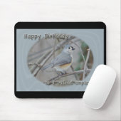 タフテッドタイトマウス評価従業員誕生日 マウスパッド (マウス)