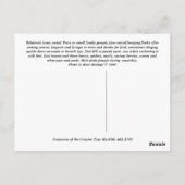 タフテッドタイトマウス ポストカード (裏面)