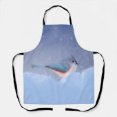 タフテッドタイト絵画マウスの – オリジナルワイルドバードアート エプロン (正面)
