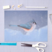 タフテッド絵画タイトマウス – Cuteオリジナルドッグアート 薄葉紙 (クラフト)