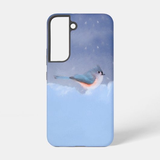 タフテッド絵画タイトマウス – Cuteオリジナルドッグアート Samsung Galaxyケース (裏面)