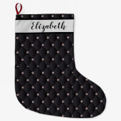 タフテモダンィッドのカスタマイズ ラージクリスマスストッキング (正面)