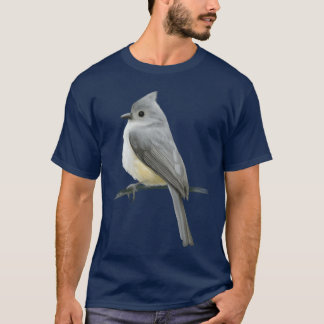 タフトネズミおもしろい鳥 Tシャツ