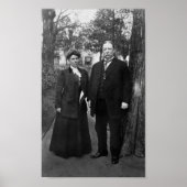 タフト大統領とファーストレディ・ヘレン・タフト – 1909 ポスター (正面)