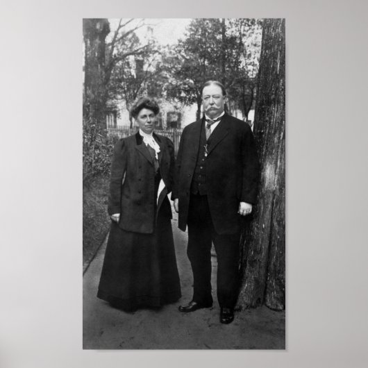 タフト大統領とファーストレディ・ヘレン・タフト – 1909 ポスター (正面)