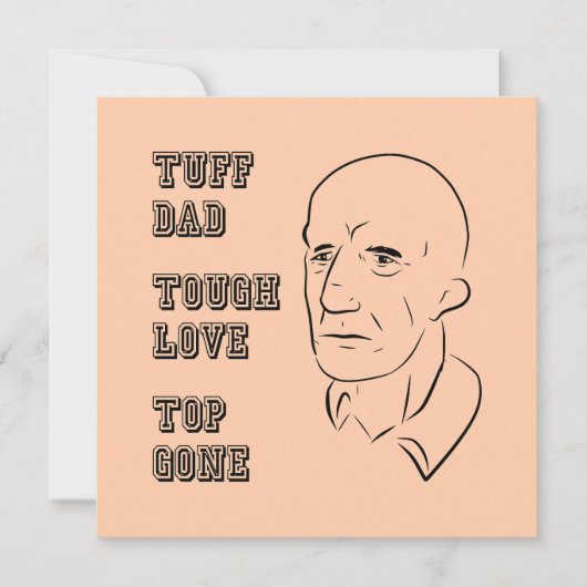 タフパパ、タフな愛、トップゴーン カード (正面)