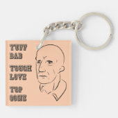 タフパパ、タフな愛、トップゴーン キーホルダー (裏面)