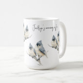 タフパーソナライズされたト型タイマウス コーヒーマグカップ (正面右)