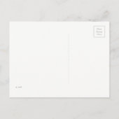 タフベイド男の赤ちゃん ポストカード (裏面)