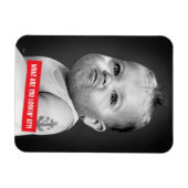 タフベイド男の赤ちゃん マグネット (横)