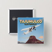 タフムルコ グアテマラ 缶バッジ (正面&裏面)