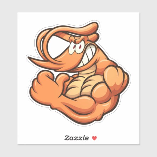 タフ男 – エビ シール (シート)