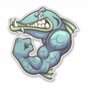 タフ男 – Barracuda シール (正面)