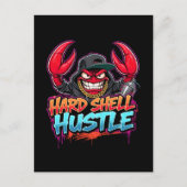 タフ通りカニ落書ストリートウェアデザイン シーズンポストカード (正面)