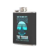 タフ・セイルズ海自然風波が発見 フラスク (左)