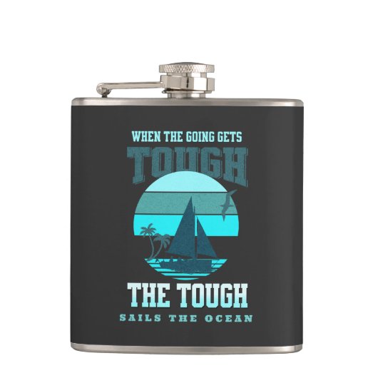 タフ・セイルズ海自然風波が発見 フラスク (正面)