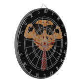 タフCookie カッコいい - ダーツボード (正面左)