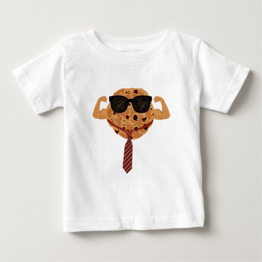 タフCookie カッコいい - ベビーTシャツ (正面)