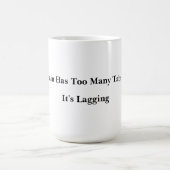 タブが多すぎるマグカップ コーヒーマグカップ (中央)