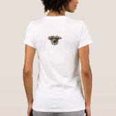 タブが多すぎる脳の冗談Tシャirt Tシャツ (裏面)