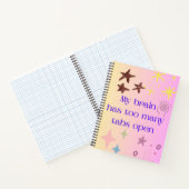 タブが多すぎる脳 Spiral Notebook ノートブック (内部)
