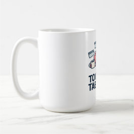 タブが多すぎる - 面白い脳ユーモア コーヒーマグカップ