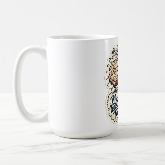 タブが多すぎるTシャツ  コーヒーマグカップ (左)
