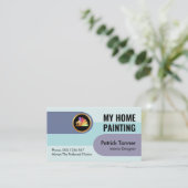 タブカラフルレイ絵を描ヤ 名刺 (スタンド正面)