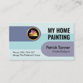 タブカラフルレイ絵を描ヤ 名刺 (正面)